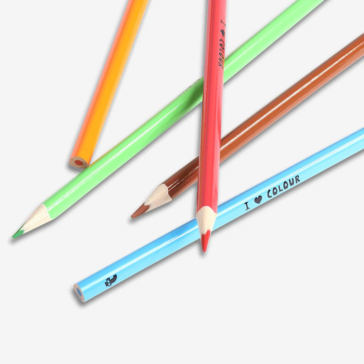 Coloured Pencils in Metal Box - 12 pcs - Image 3