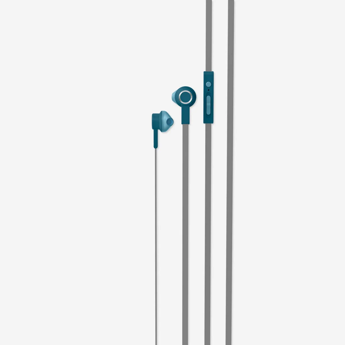 Grey Earphones with Jack and Microphone - Image 3